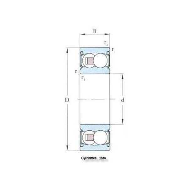 Dobleng selyadong deep groove ball bearing